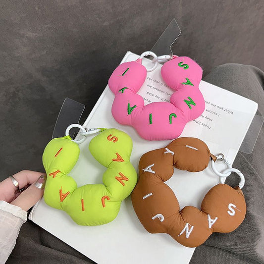 Doughnut Cotton filled Pendant Phone Charm