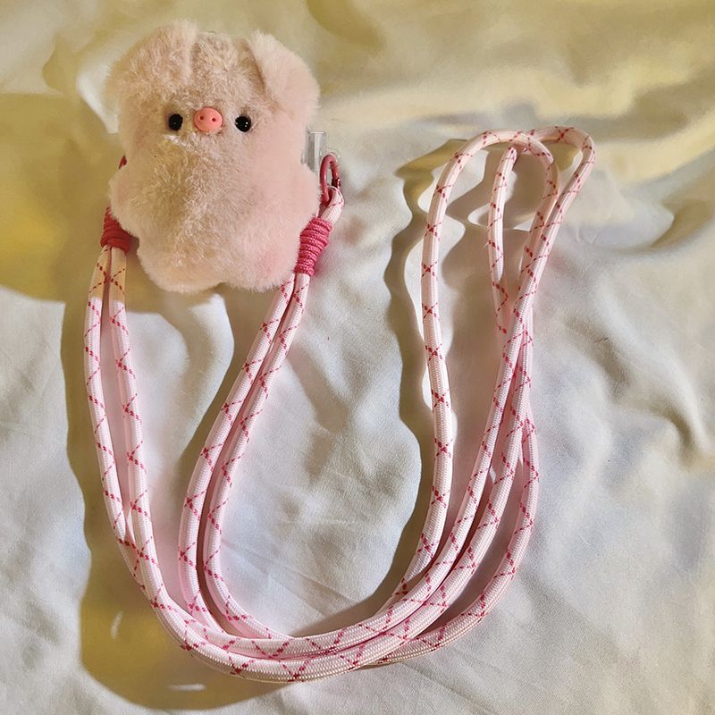 Little Plush Pig Bunny Cross-Body Strap